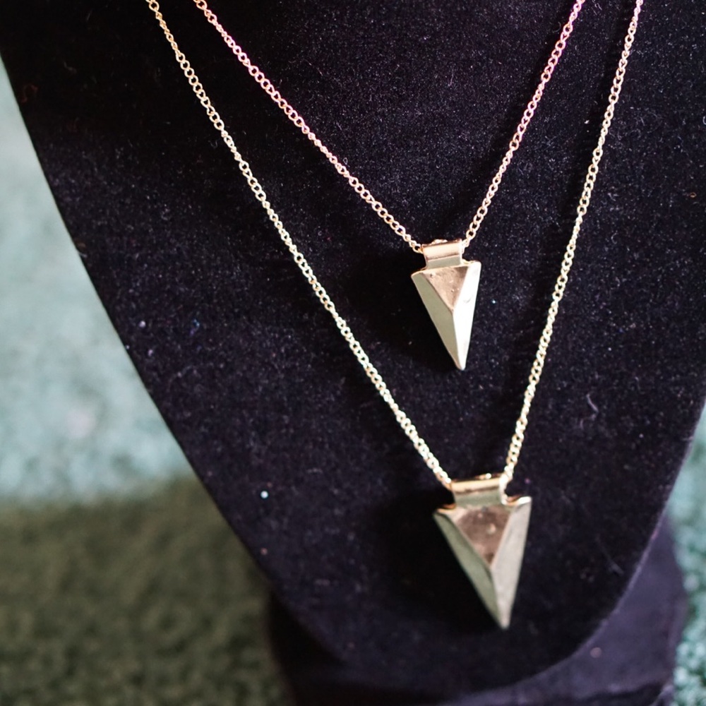 Crystal clavicle necklace